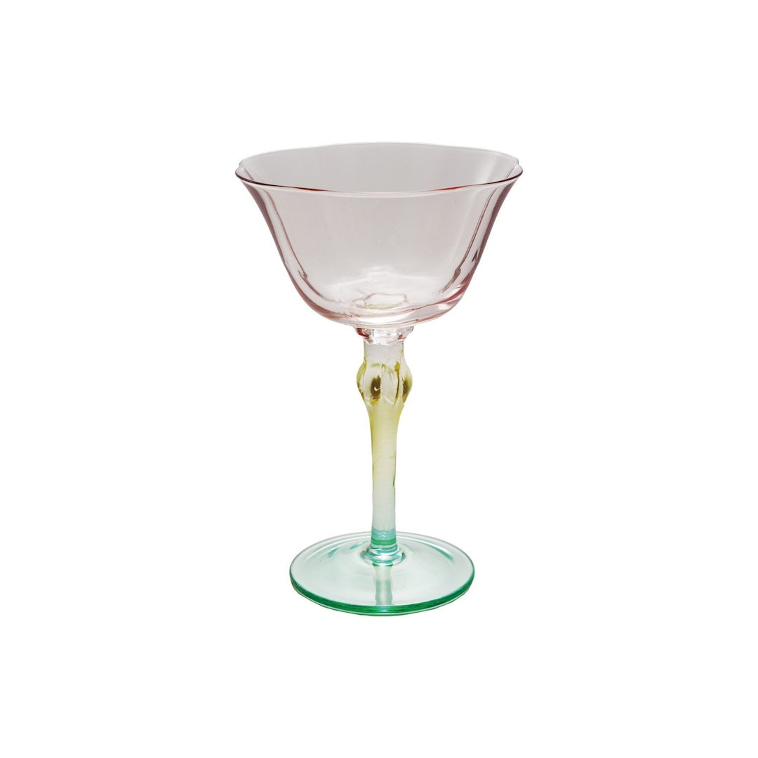 Hand-Blown Stemmed Wine Glass Creative Co-Op