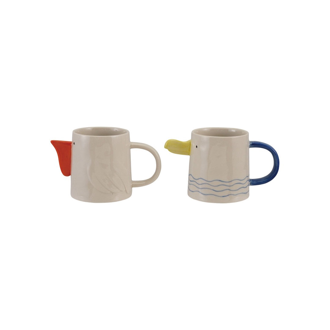 Stoneware Sea Bird Mug