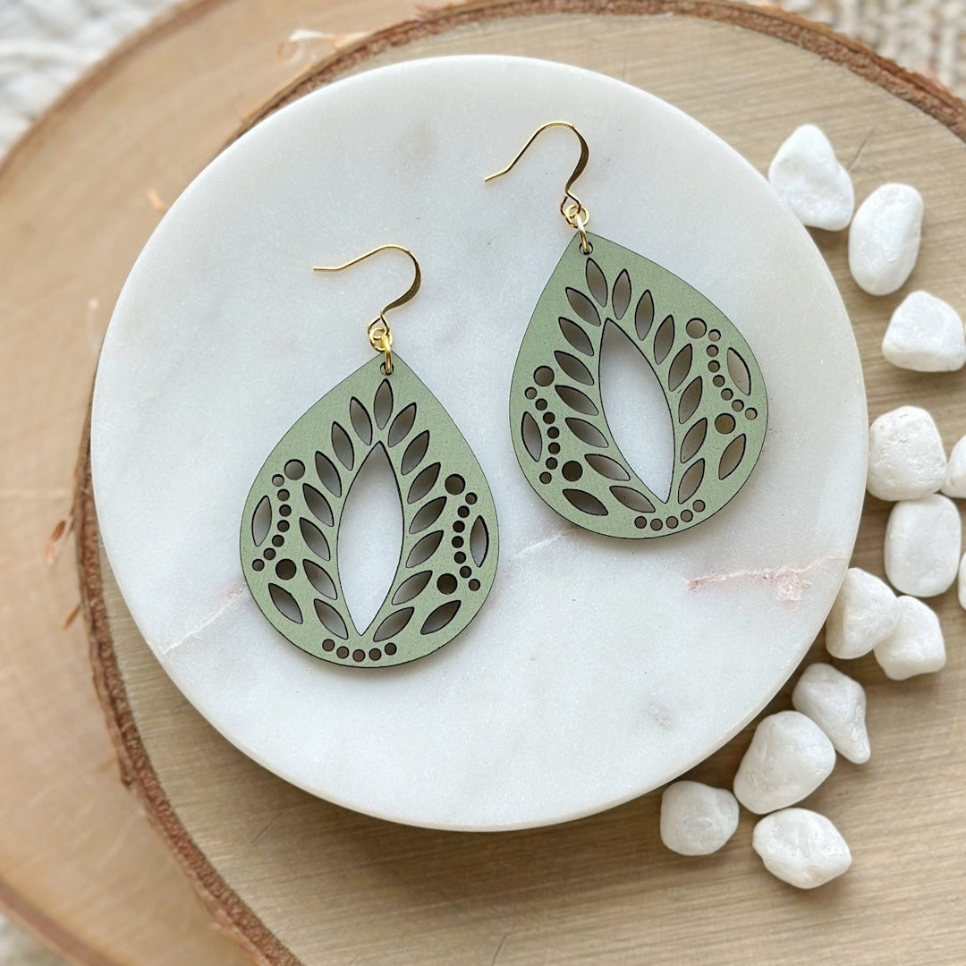 Plume Meadow Earrings Wicket Goods