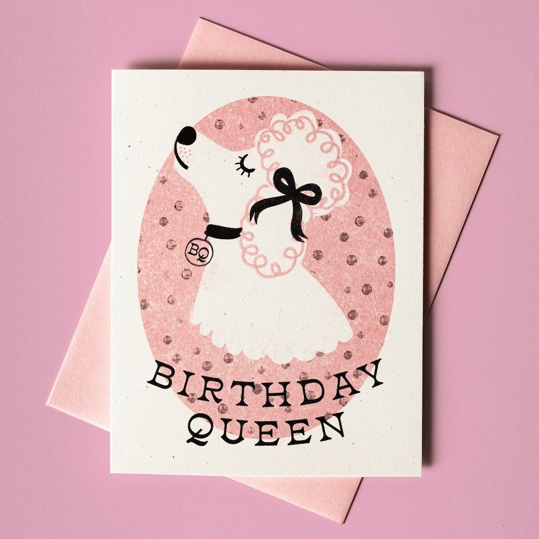 Birthday Queen Bromstad Printing Co