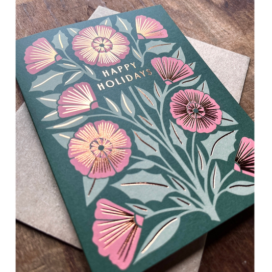 Poppy Holiday Box Card Set Katharine Watson