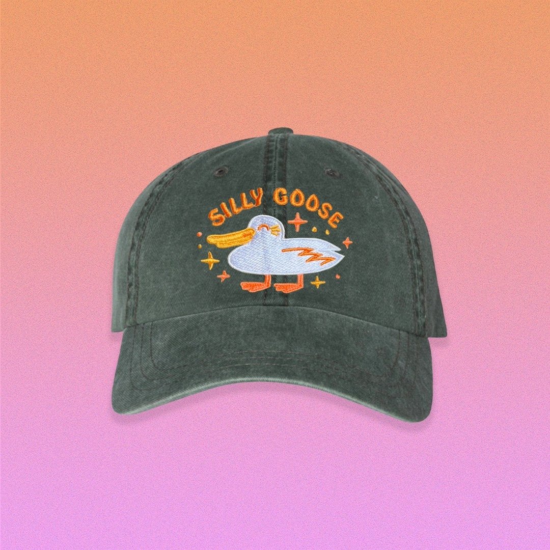 Silly Goose Dad Hat The Space Bureau