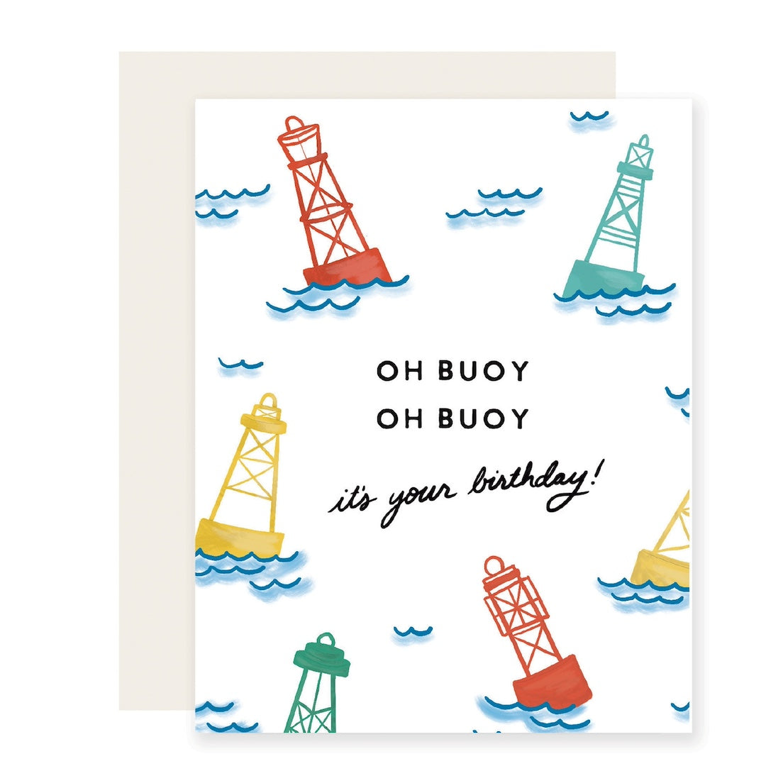 Oh Buoy It's Your Birthday Slightly Stationery