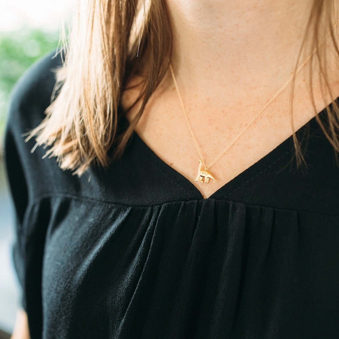 Dino Necklace Crafts & Love