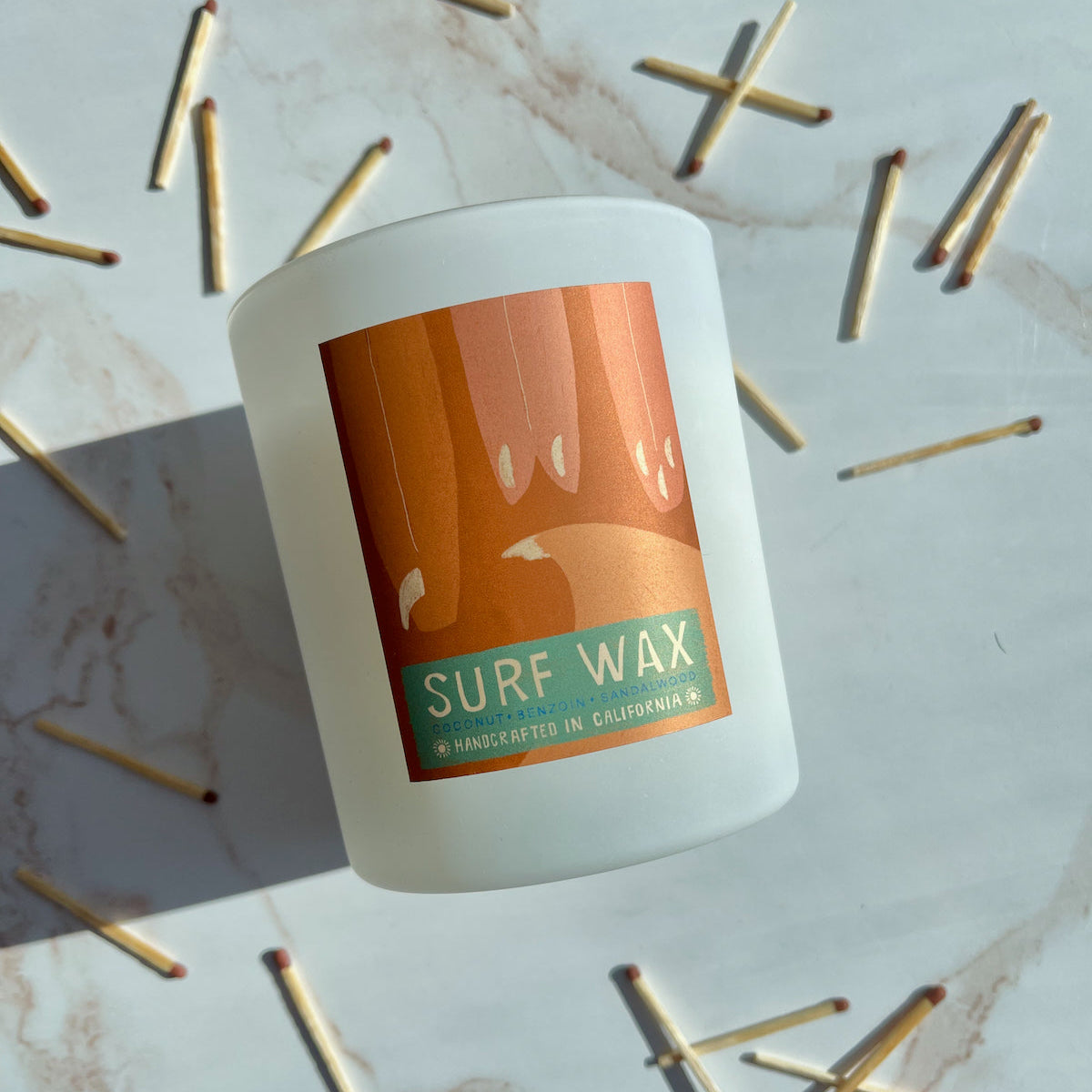 Feather & Coco Candle