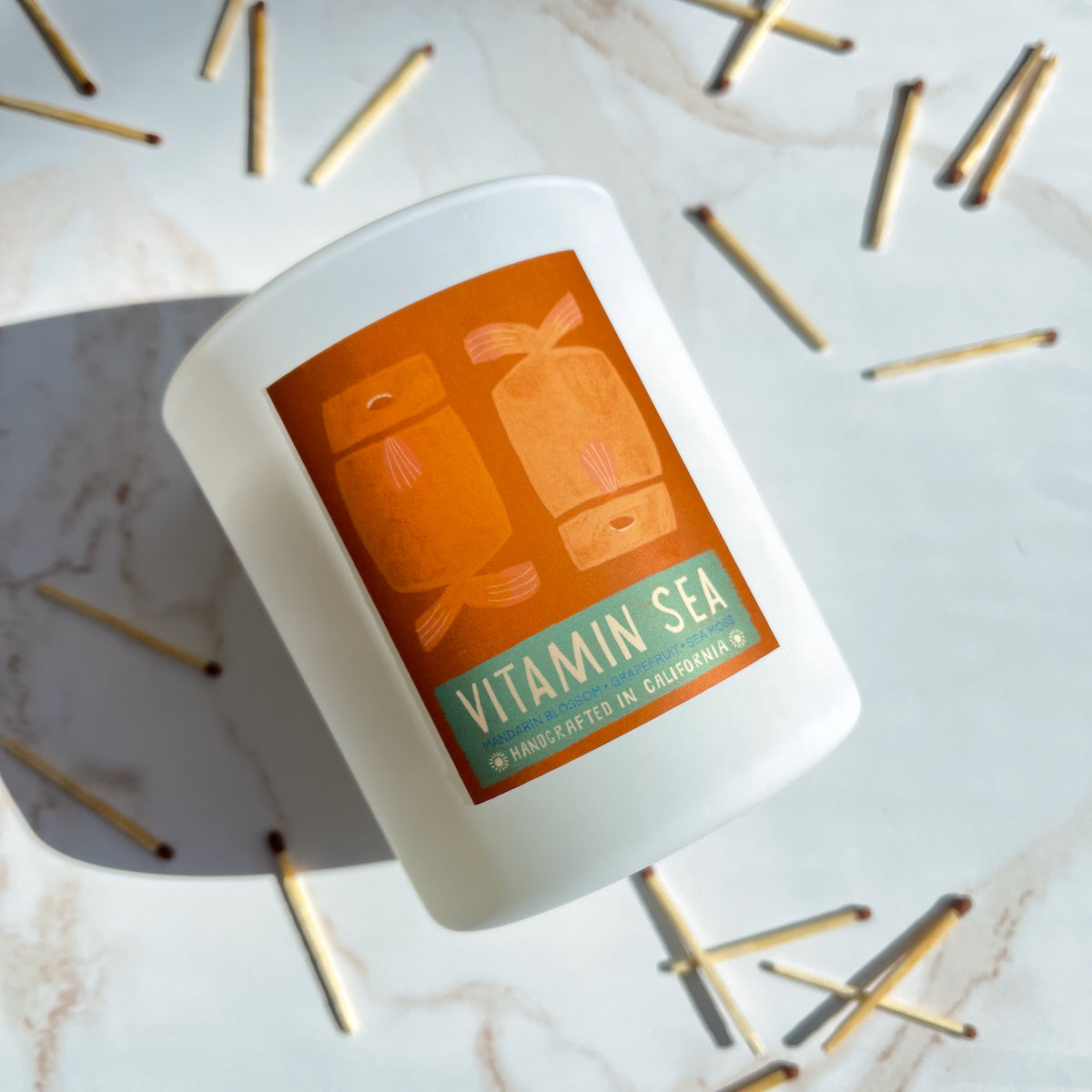 Feather & Coco Candle