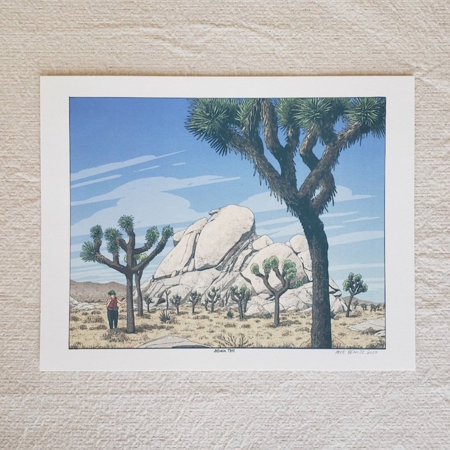 Joshua Tree Print Mike Bencze