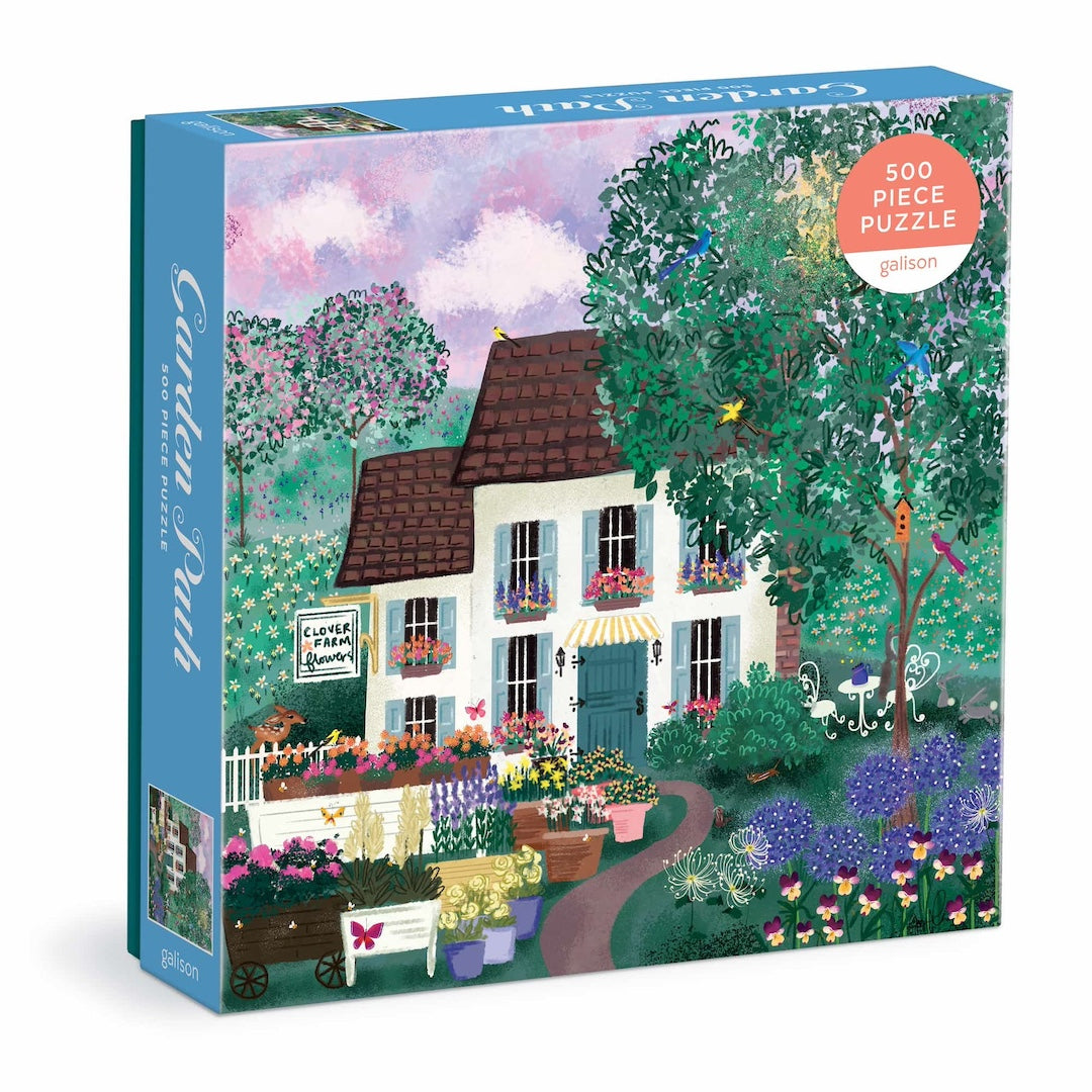 Joy Laforme Garden Path 500 Piece Puzzle Chronicle Books