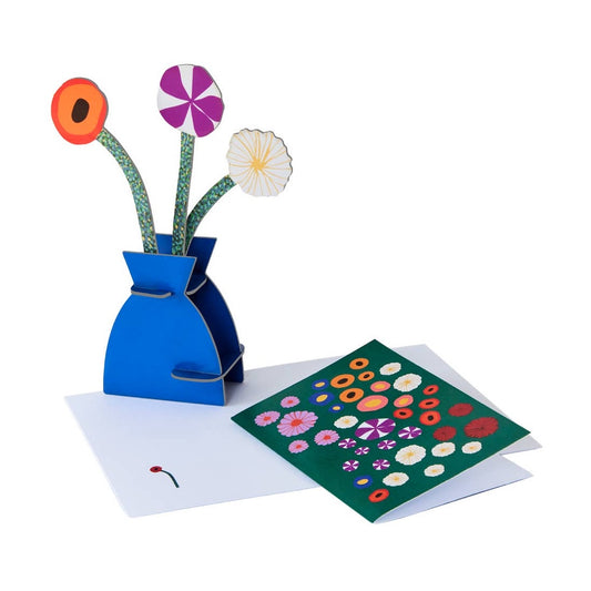 Klimt Flowers 3D Pop Out Card