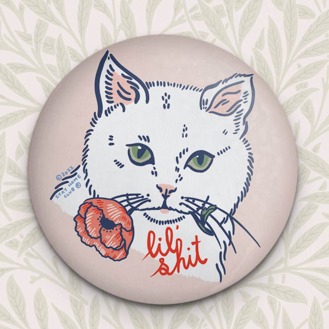 Lil' Shit Magnet Stay Home Club