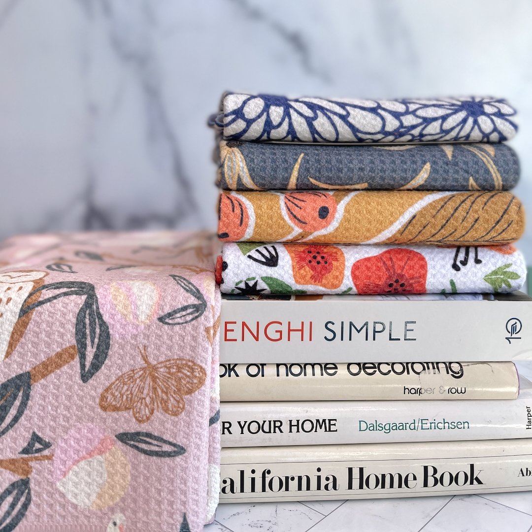 Sale Microfiber Dishtowels Geometry