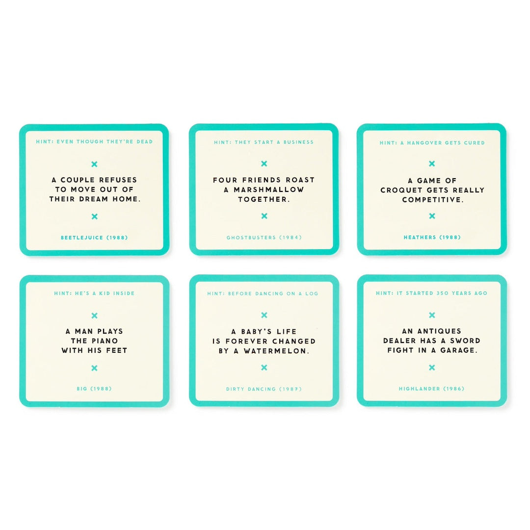 Poor Explained Movies Game 80s Edition Chronicle Books