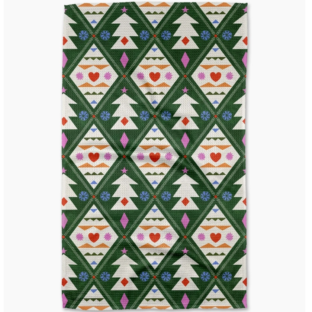 Microfiber Dishtowels Geometry