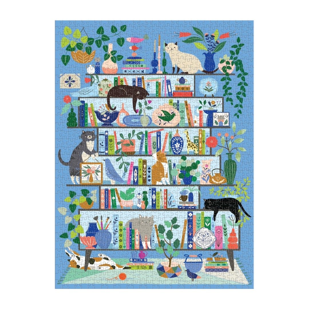Purrfect Nook 1000 Piece Puzzle Chronicle Books