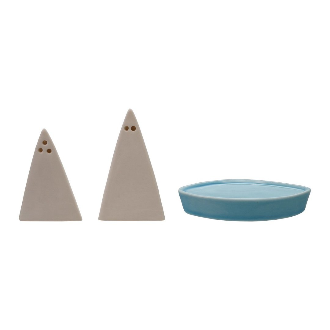 Sailboat Salt & Pepper Shakers Creative Co-Op