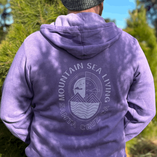 Mountain Sea Living Purple Zip-Up Mountain Sea Living
