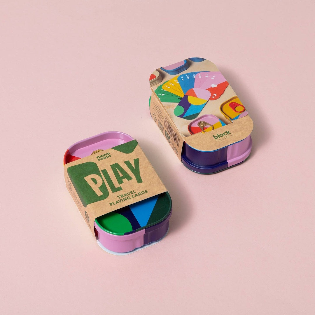 Two small tins with packing