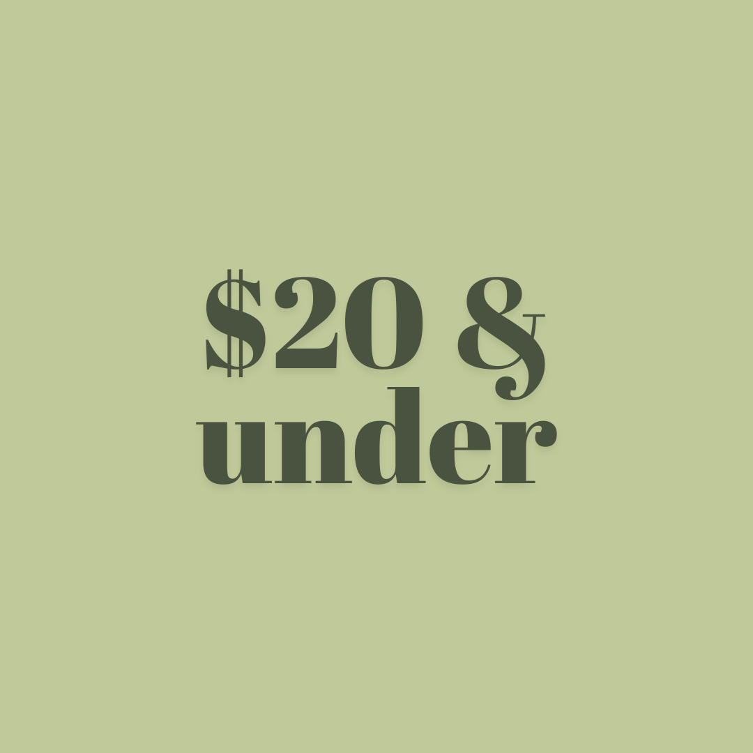 $20 & Under