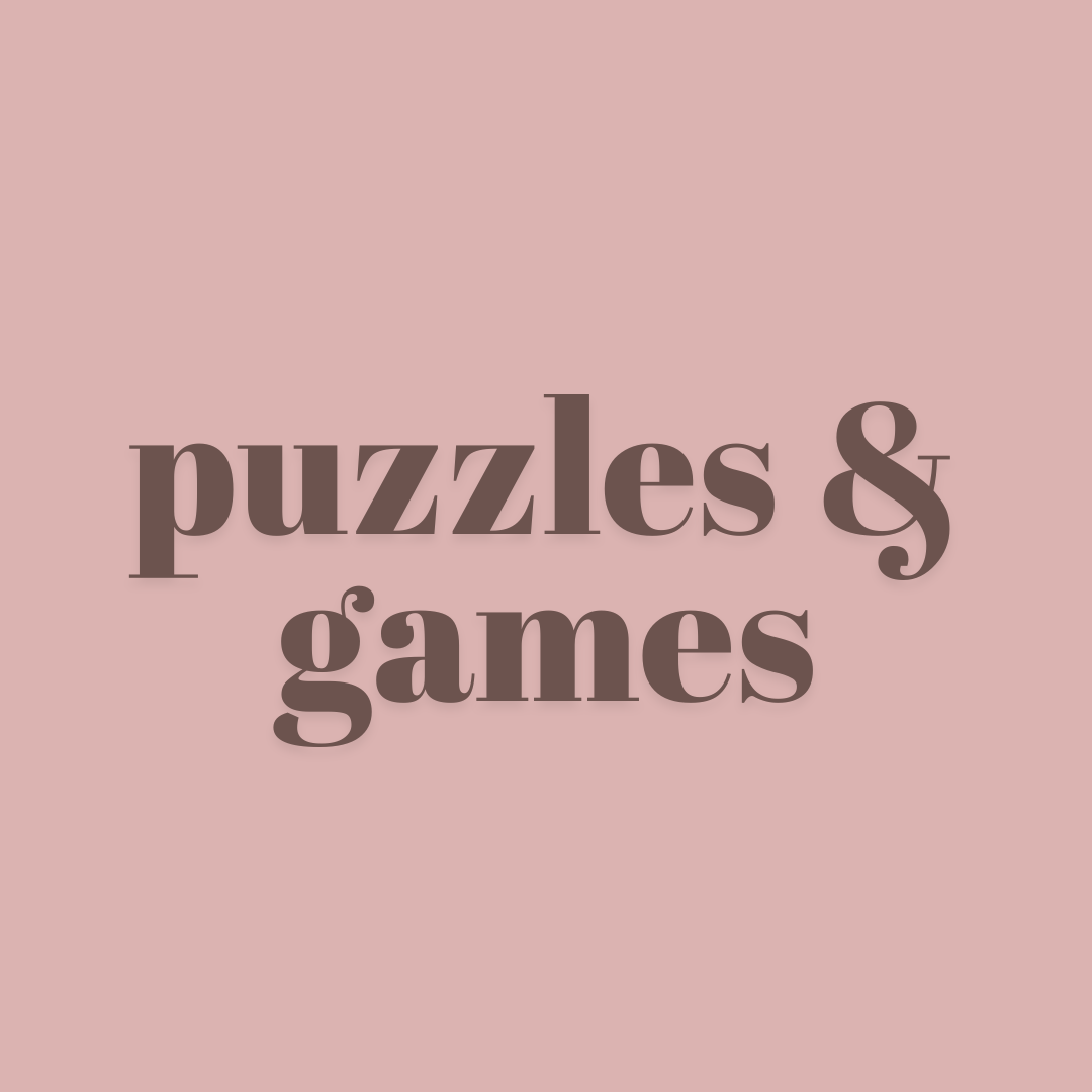 Puzzles/Games