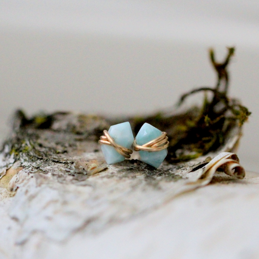 Pike Studs - Larimar