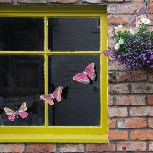 Colorful Butterflies Garland