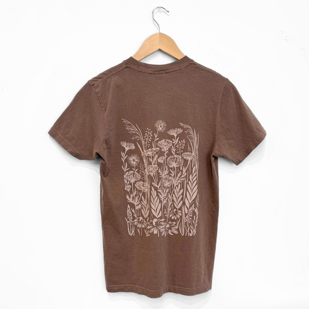 Wild Field Espresso Unisex Tee