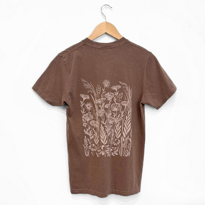 Wild Field Espresso Unisex Tee