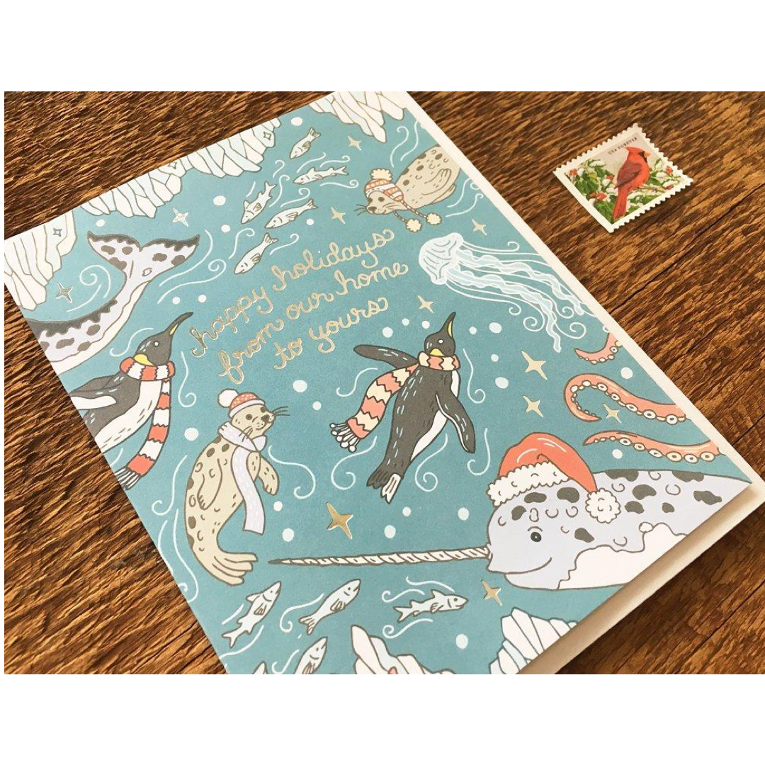 Ocean Holiday Card