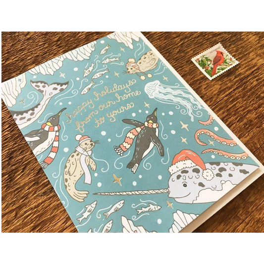 Ocean Holiday Card