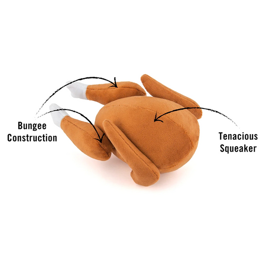 Whole Turkey Dog Toy