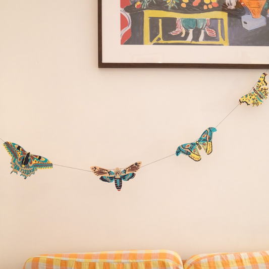 Moths Garland