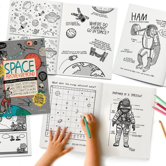 Space Above & Beyond Activity Book
