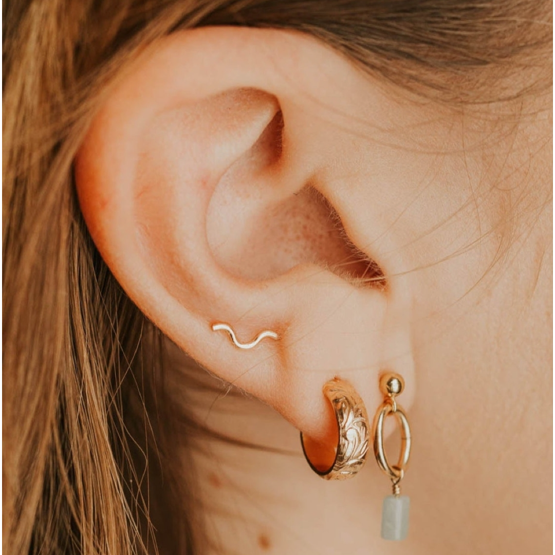 Tiny Wave Ear Climbers