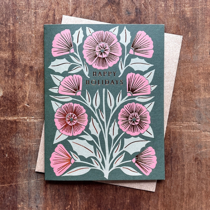 Poppy Holiday Box Card Set Katharine Watson