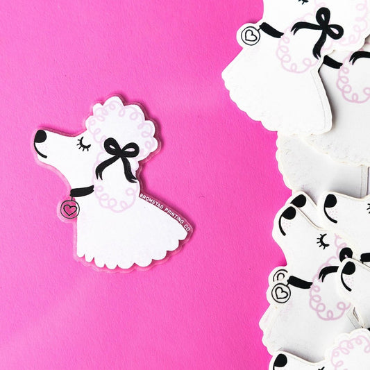 Poodle Dog Sticker