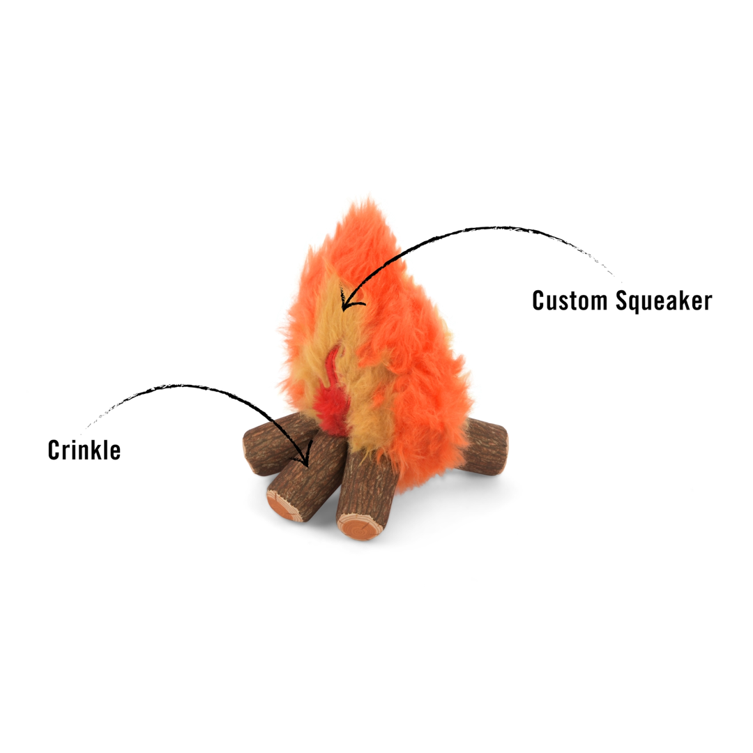 Cozy Campfire Dog Toy