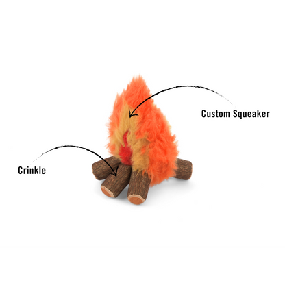 Cozy Campfire Dog Toy