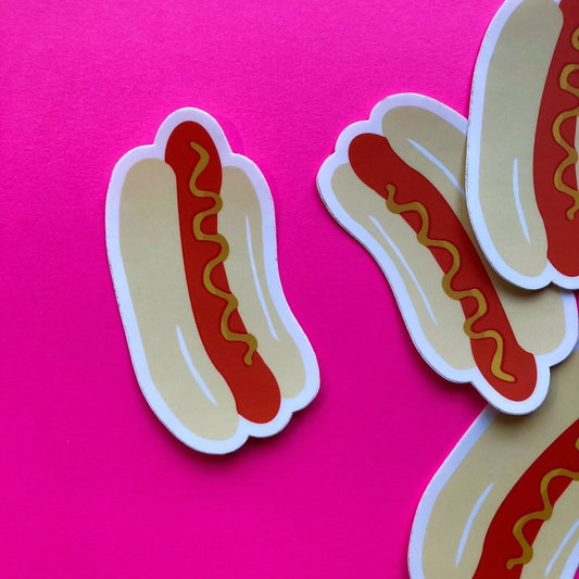 Hot Dog Sticker