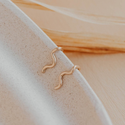 Tiny Wave Ear Climbers