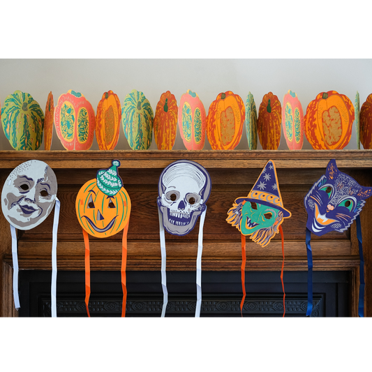 Halloween Fancy Dress Face Masks