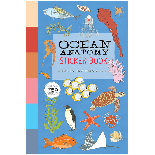 Ocean Anatomy Sticker Book