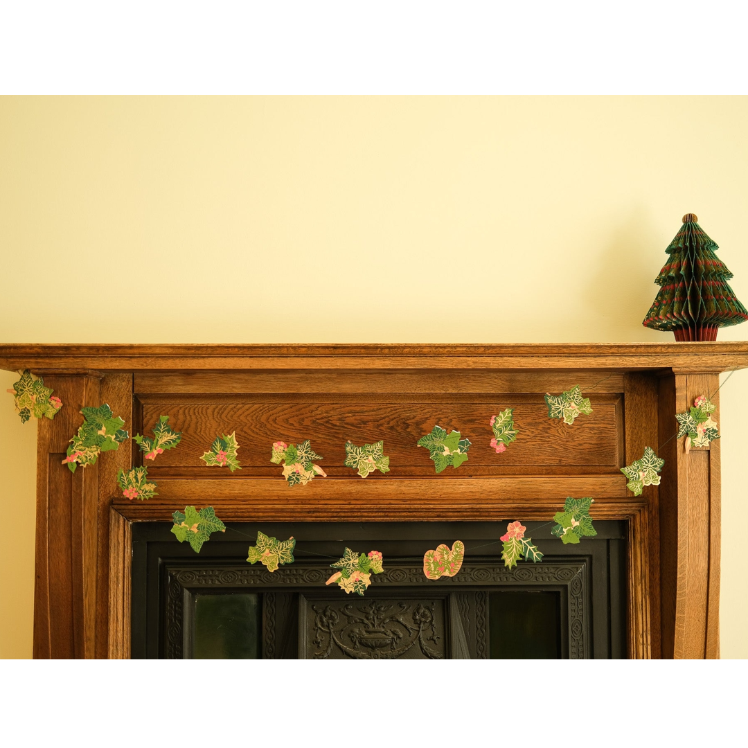 Holly and Ivy Garland