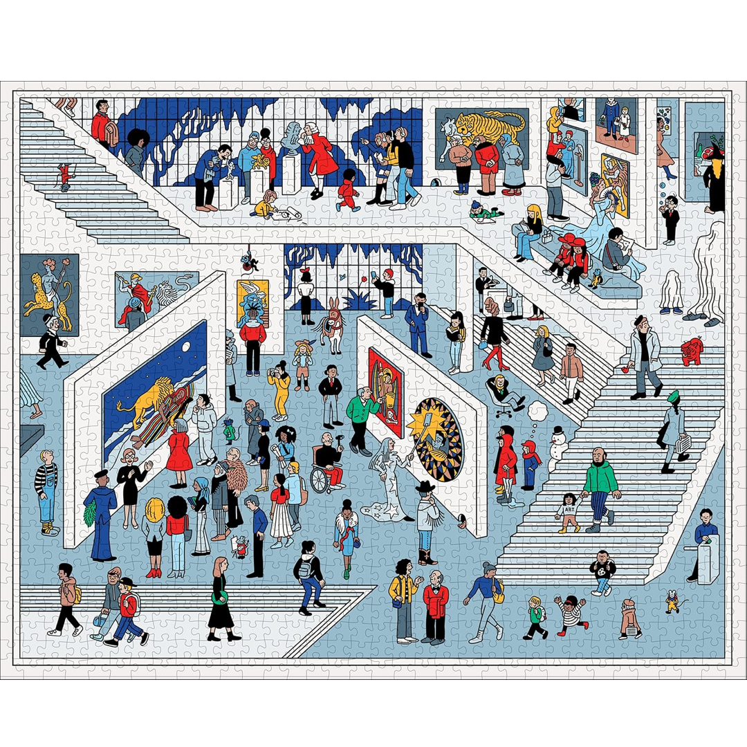 In the Museum 1000 Piece Puzzle