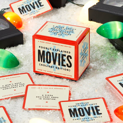Poor Explained Movies Game Holiday Edition