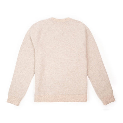 Men's Oatmeal Global Wool Sweater