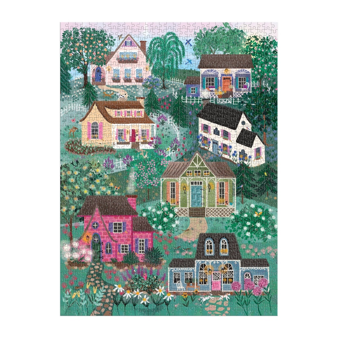 The Cottage Hills 1000 Piece Puzzle