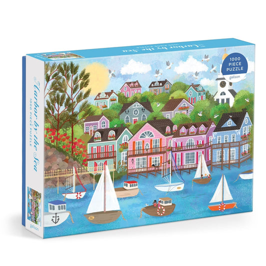 Harbor By The Sea 1000 Piece Puzzle