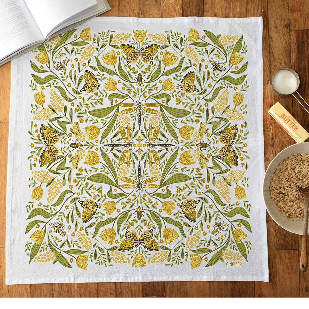 Gingiber Tea Towel