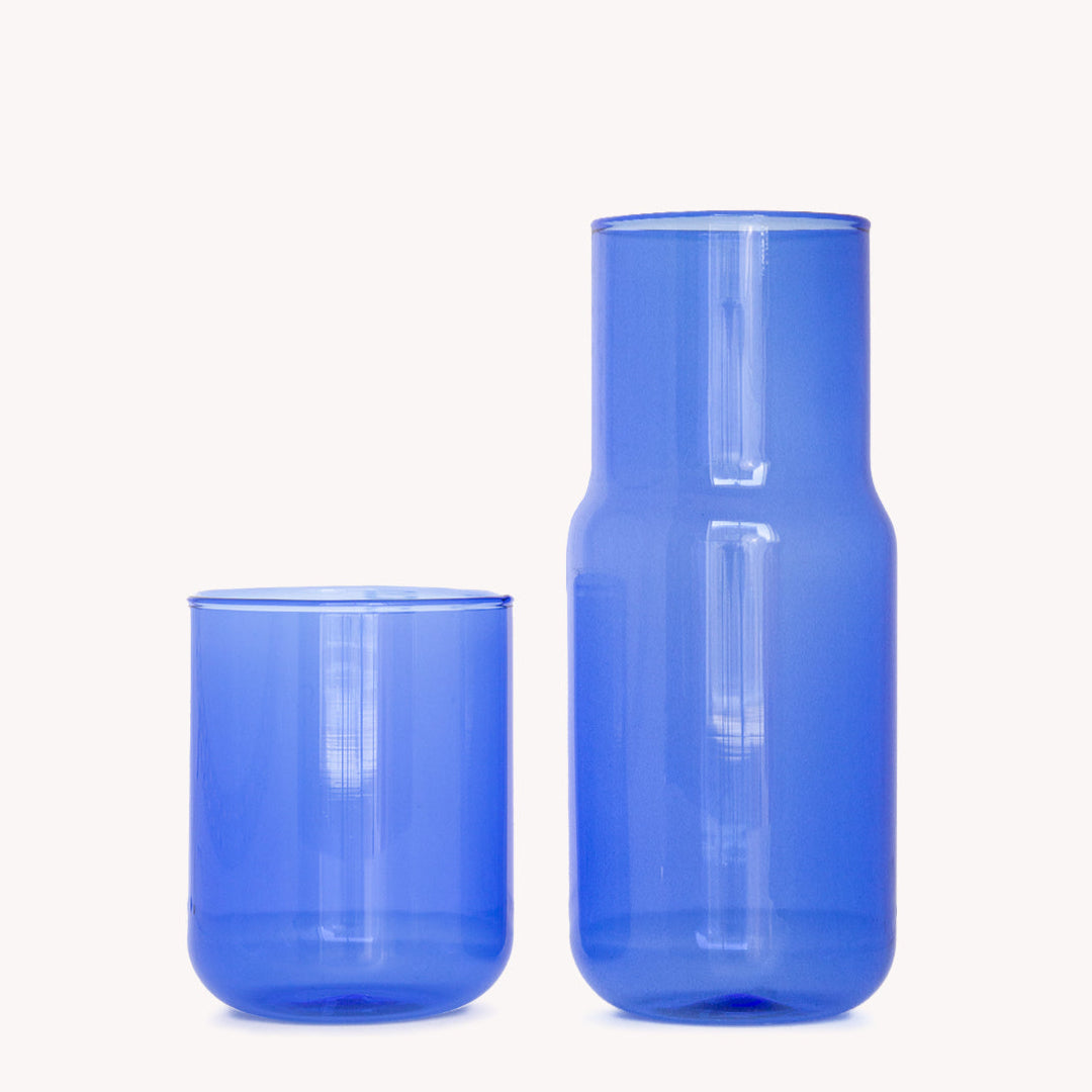 Tinted Glass Carafe Gry Mattr