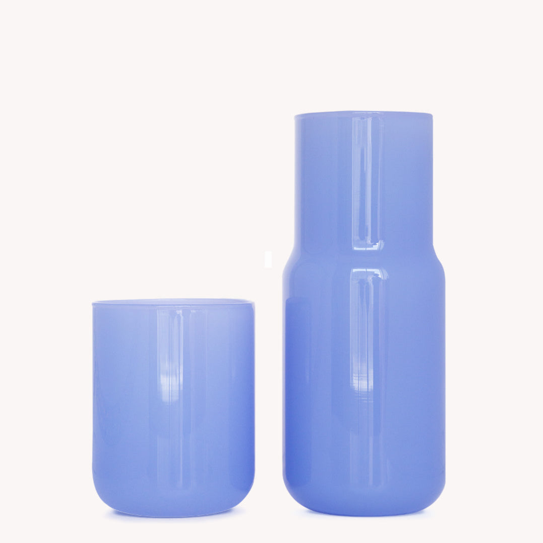 Tinted Glass Carafe Gry Mattr